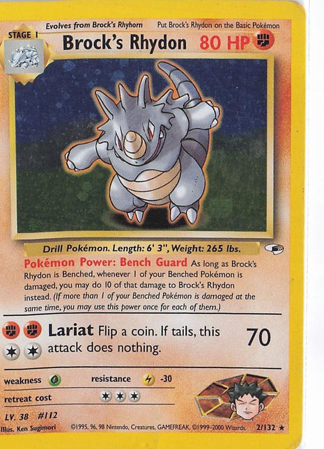 Brock’s Rhydon 2/132 (H)(D)