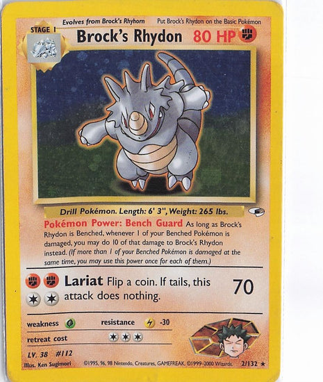 Brock’s Rhydon 2/132 (H)(D)