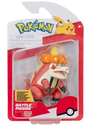 Pokemon - Crocalor Battle Figure