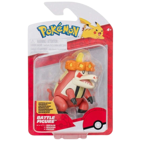 Pokemon - Crocalor Battle Figure