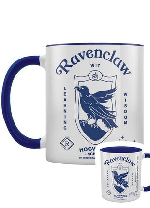 Harry Potter - Ravenclaw Coloured Inner and Handle Ceramic Mug