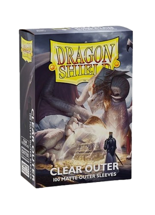 Dragon Shield - Clear Matte Outer Sleeves (100)
