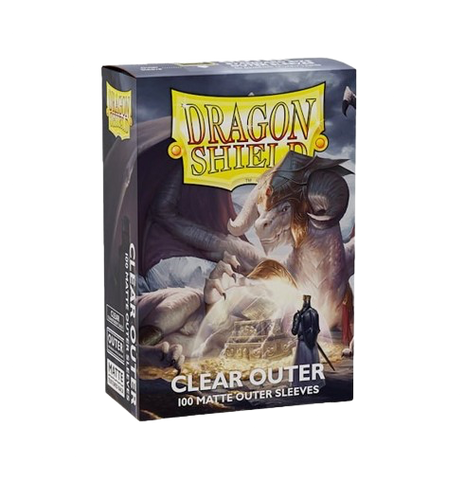 Dragon Shield - Clear Matte Outer Sleeves (100)
