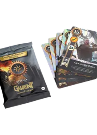 The Witcher - Gwent: The Legendary Card Game - Legendary Ballad Heroes Faction Foil Cards