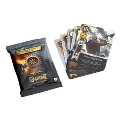 The Witcher - Gwent: The Legendary Card Game - Legendary Ballad Heroes Faction Foil Cards