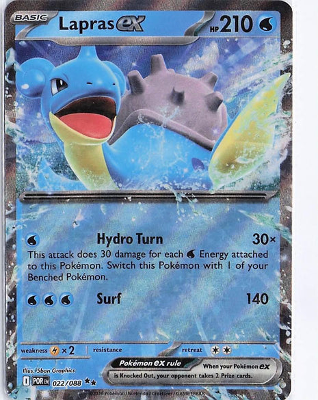 Lapras ex 022/088