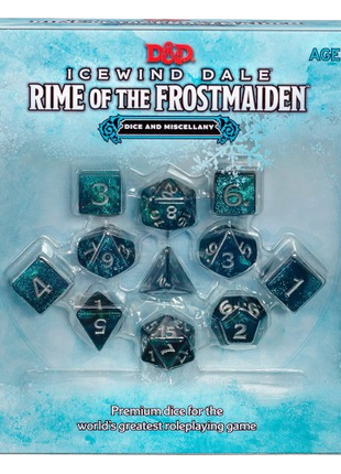 Dungeons & Dragons - Icewind Dale: Rime of the Frostmaiden Dice Set