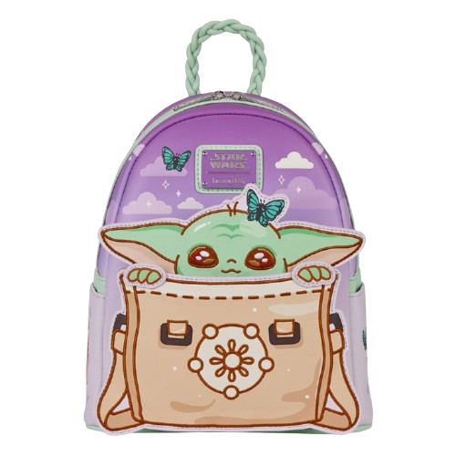 Loungefly - Star Wars: Grogu & Butterflies Mini Backpack