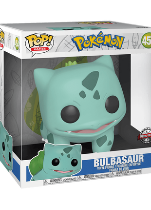 Pokemon - Bulbasaur #454 Jumbo Funko Pop!