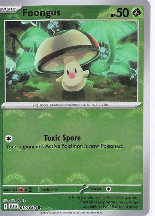 Foongus 010/086 (Pokeball)