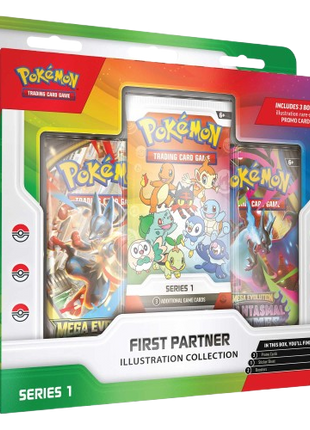 Pokemon - First Partner Illustration Collection: Series 1