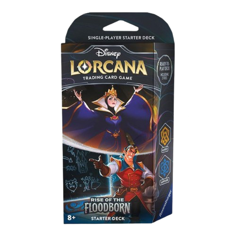 Disney Lorcana - Rise of the Floodborn Starter Deck Amber & Sapphire