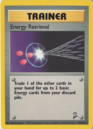 Energy Retrieval 110/130