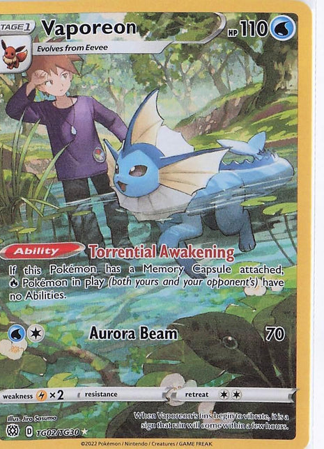 Vaporeon TG02/TG30