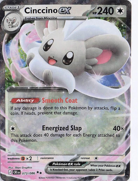 Cinccino ex 073/086