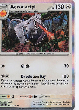 Aerodactyl 142/165 (H)