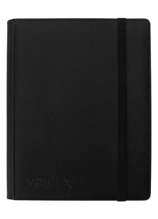 Vault X - Black 9 Pocket Exo Tec Strap Binder