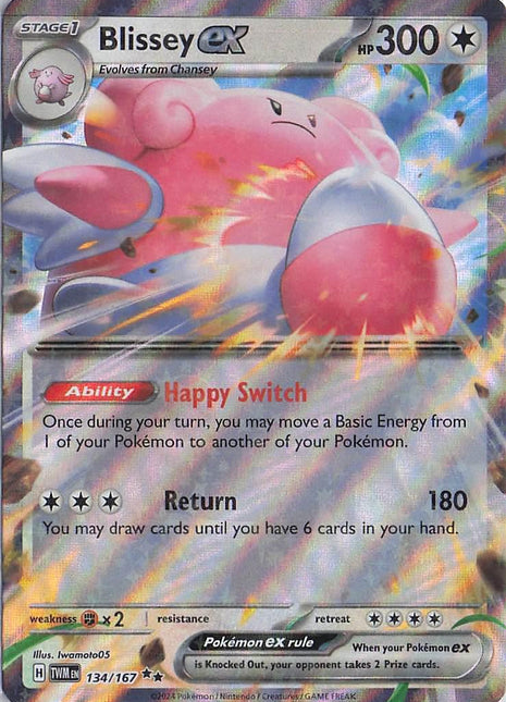 Blissey ex 134/167