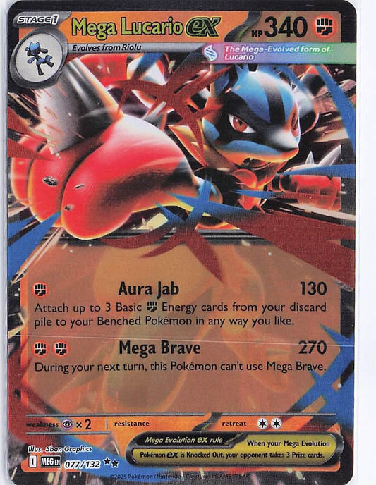 Mega Lucario ex 077/132