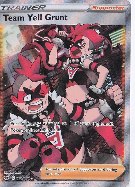 Team Yell Grunt 202/202