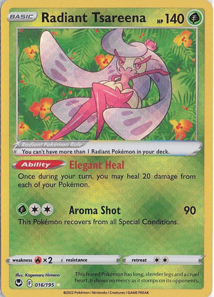 Radiant Tsareena 016/195