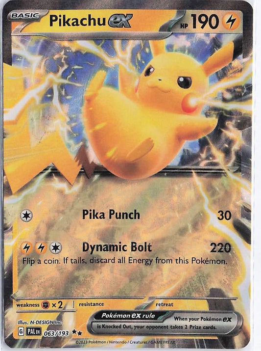 Pikachu ex 063/193
