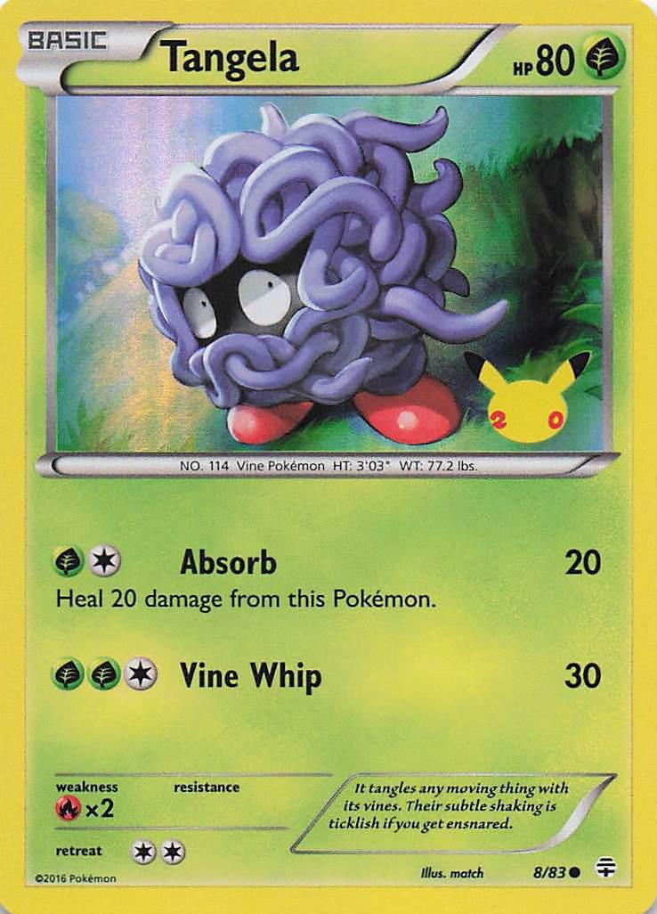 Tangela 8/83 (Stamp)