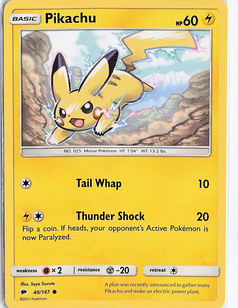 Pikachu 40/147