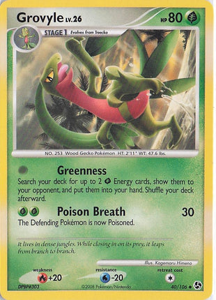 Grovyle LV.26 40/106
