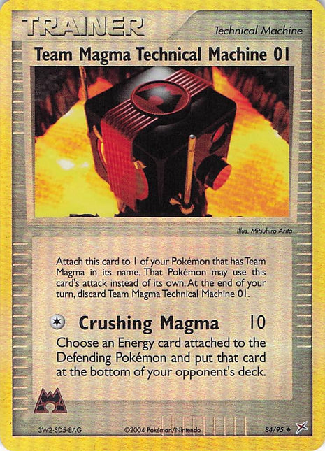 Team Magma Technical Machine 01 84/95 (RH)
