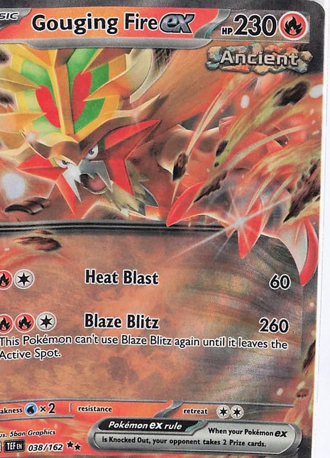 Gouging Fire ex 038/162