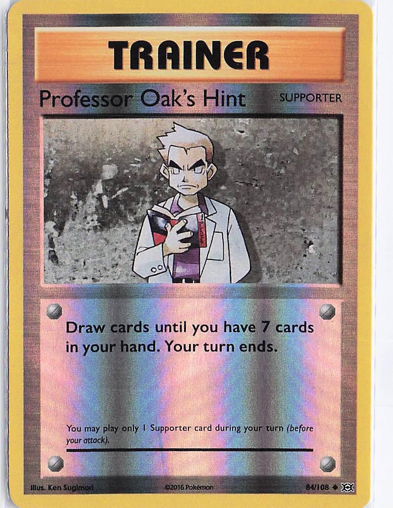 Professor Oak’s Hint 84/108 (RH)