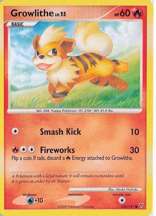 Growlithe LV.15 108/147