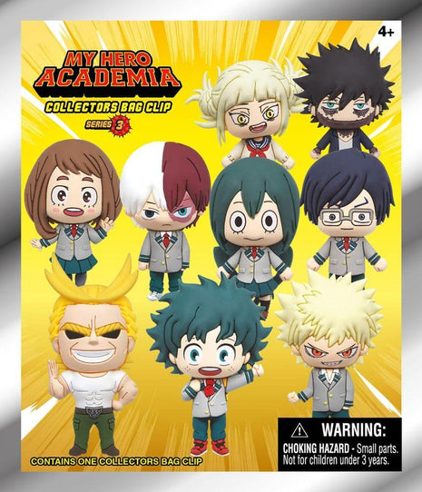 My Hero Academia - Series 3: 3D Character Bag Clip Blind Bag