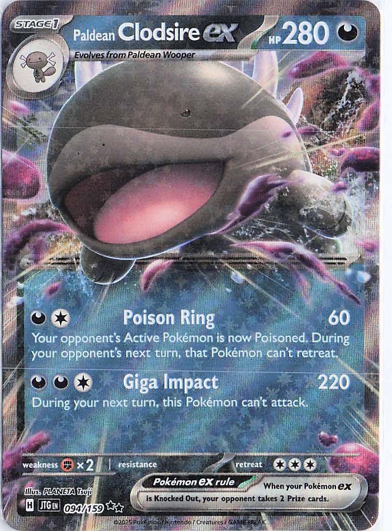 Paldean Clodsire ex 094/159