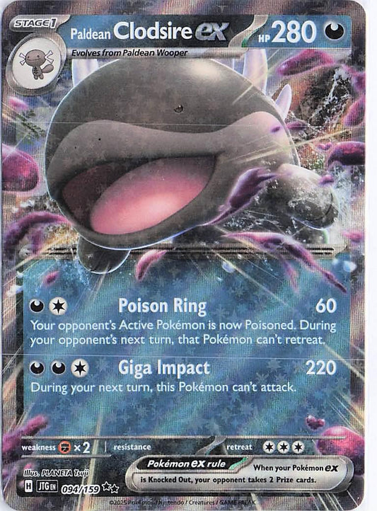 Paldean Clodsire ex 094/159