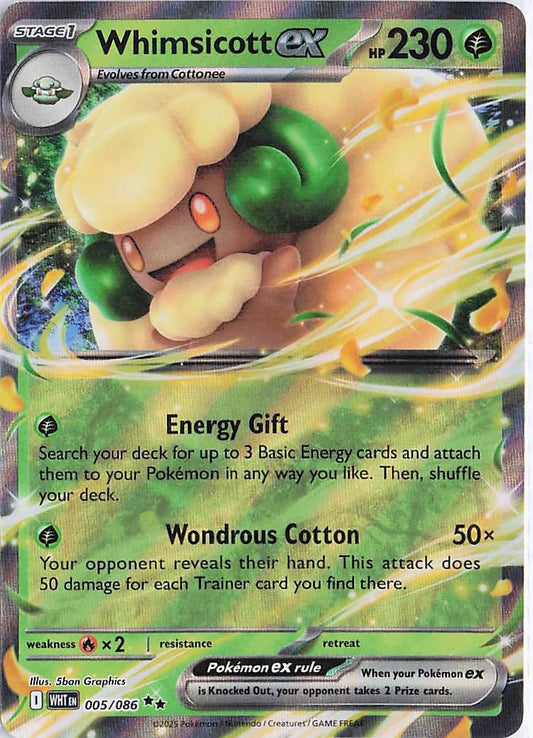 Whimsicott ex 005/086