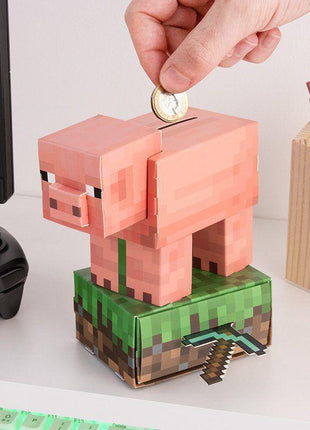 Minecraft - Build Your Own Pig Money Box Kit