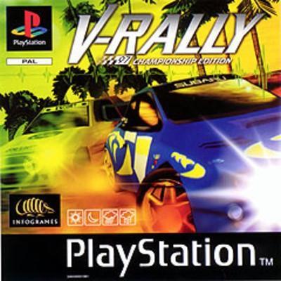V-Rally (PS One) - Preowned (Damaged Case)