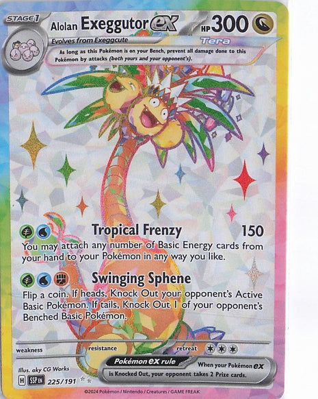 Alolan Exeggutor ex 225/191