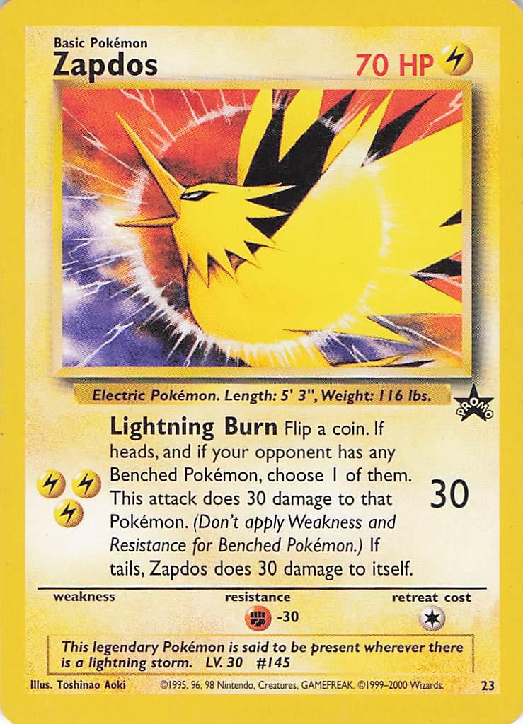 Zapdos Promo 23