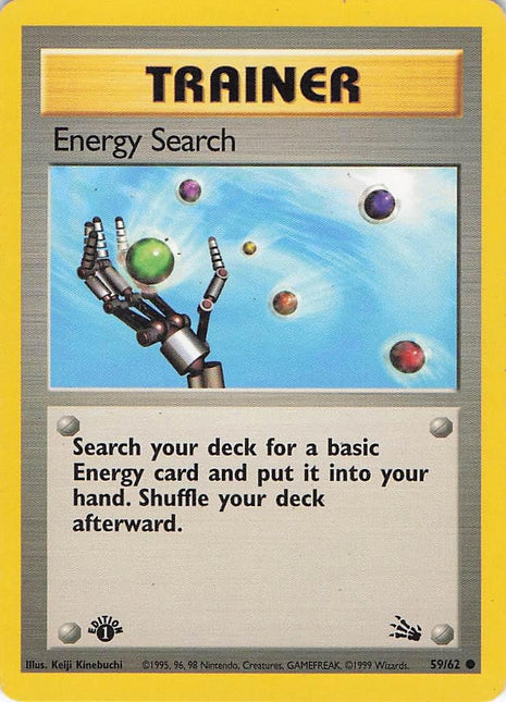 Energy Search 59/62 (1st Ed)