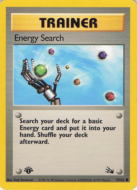 Energy Search 59/62 (1st Ed)