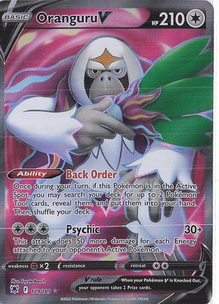 Oranguru V 179/189