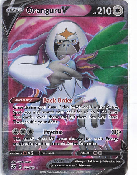 Oranguru V 179/189