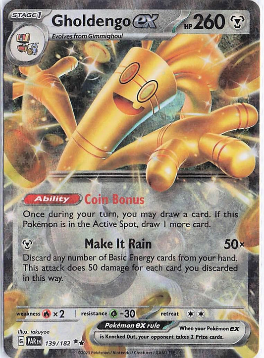 Gholdengo ex 139/182