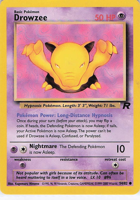 Drowzee 54/82