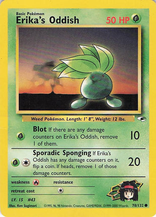 Erika’s Oddish 78/132