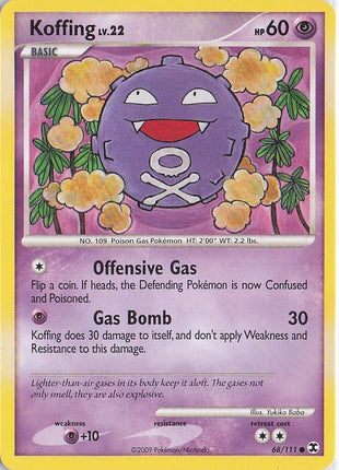 Koffing LV.22 68/111