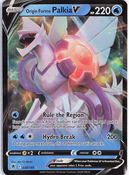 Origin Forme Palkia V 039/189